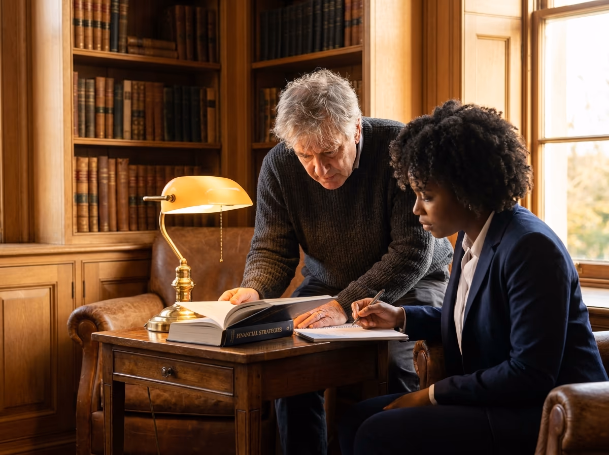 Transmission de savoir dans une bibliothèque privée